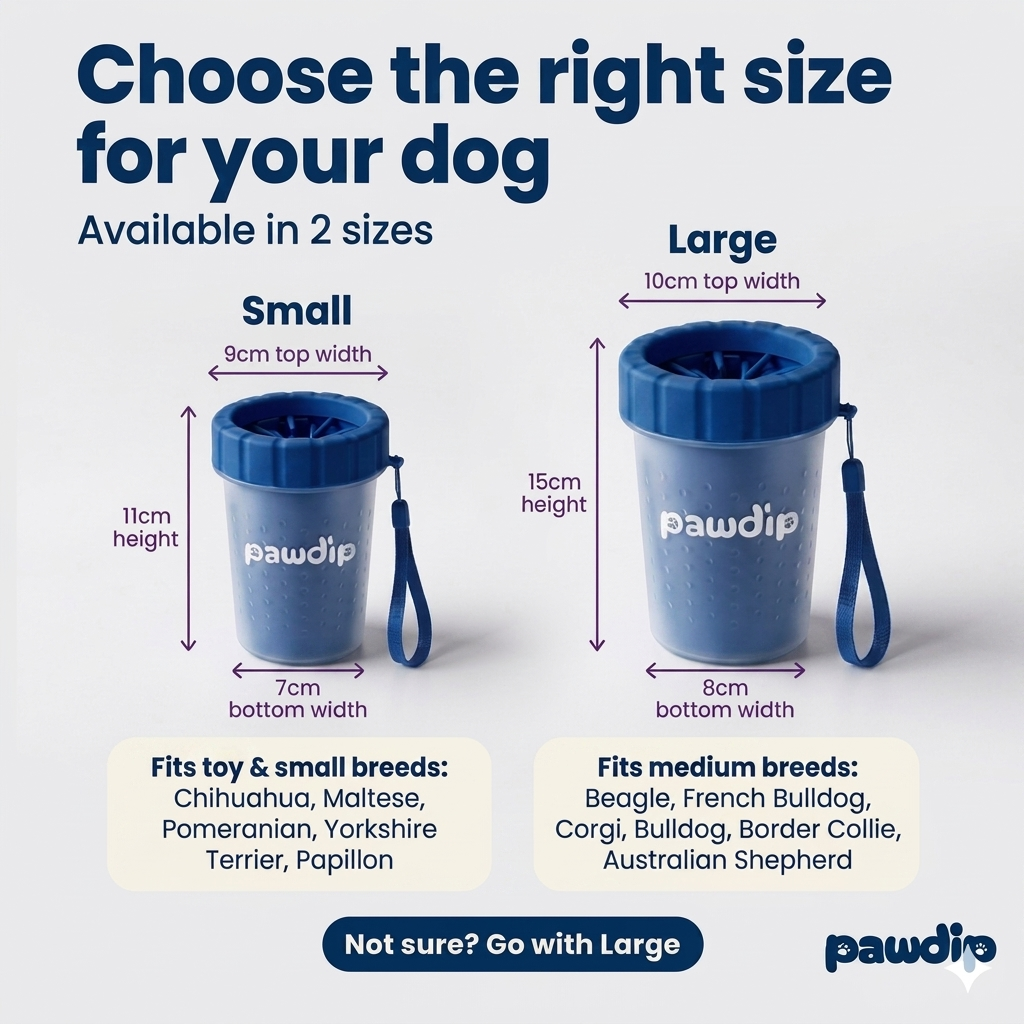 pawdip Clear - Frosted Paw Cleaner