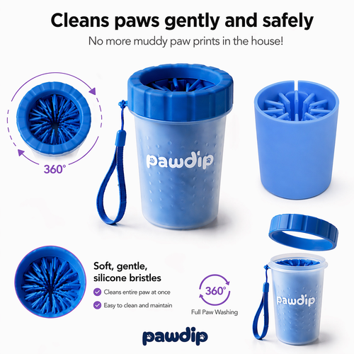 pawdip Clear - Frosted Paw Cleaner
