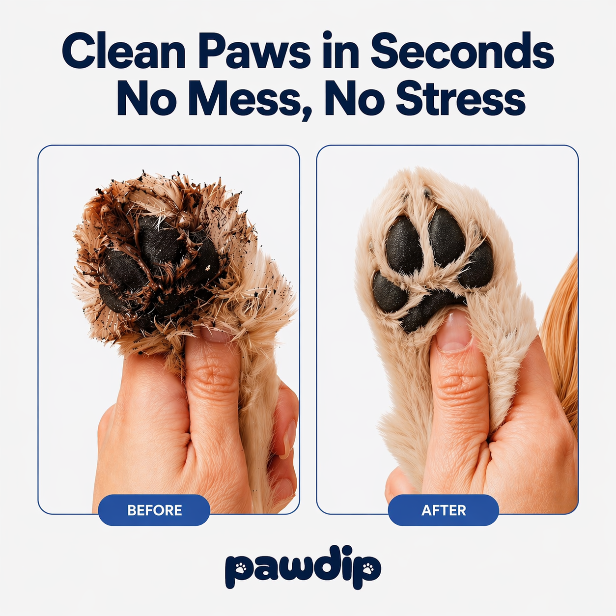 pawdip Clear - Frosted Paw Cleaner