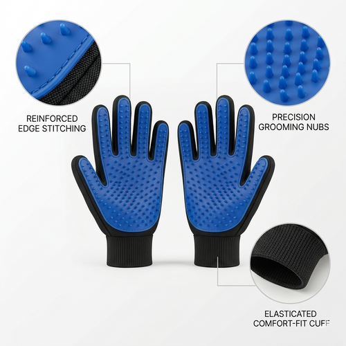 PawDip Grooming Gloves
